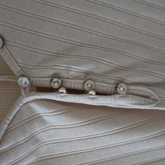 Bibi cream ribbed top - Picture 9 of 9